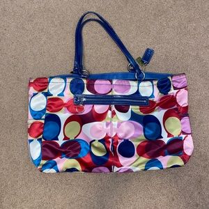 Used Large Coach Tote bag